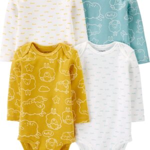 CARTER’S BABY 4-PACK SHEEP ORIGINAL BODYSUITS $28.82  VAT Inclusive