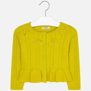 MAYORAL   G YELLOW KNIT CARDIGAN   $34.93 VAT