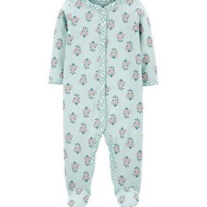 CARTER’S BABY FLORAL SNAP-UP COTTON SLEEP & PLAY $14.52 VAT Inclusive