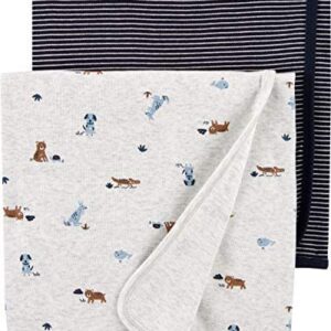 CARTER’S 2-PACK ANIMAL RECEIVING BLANKETS – BABY BOY $23.32 VAT Inclusive