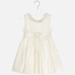 MAYORAL CHAMPAGNE METALLIC DRESS $55.42  VAT Inclusive