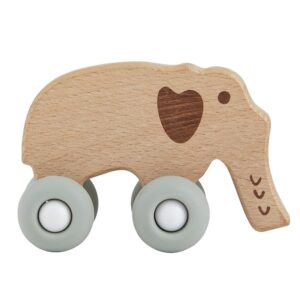 STEPHAN BABY – TOY – NATURAL BEECH WOOD AND SILICONE $20.63 VAT Inclusive