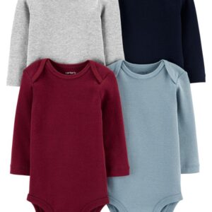 CARTER’S 4-PACK LONG-SLEEVE ORIGINAL BODYSUITS $28.82 VAT Inclusive