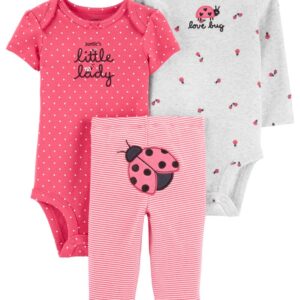 CARTER’S BABY 3-PIECE LADYBUG LITTLE CHARACTER SET $23.32 VAT Inclusive