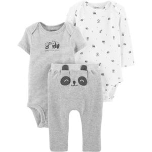 CARTER’S INFANT GIRL’S 3-PIECE PANDA LITTLE CHARACTER SET $23.32 VAT Inclusive