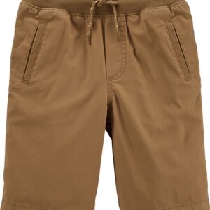 OSHKOSH BIG B TOFFEE BROWN WOVEN  SHORTS $18.93 VAT