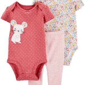 CARTER’S BABY 3-PIECE MOUSE LITTLE CHARACTER SET $23.32 VAT Inclusive