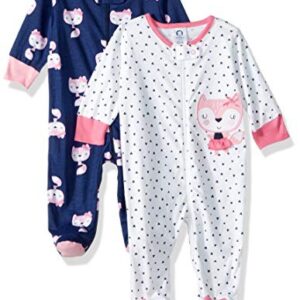GERBER SLEEP ‘N PLAYS – NAVY/PINK – 2-PACK $22.09 VAT Inclusive