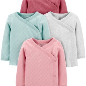 CARTER’S BABY 4-PACK SIDE-SNAP TEES $28.82 VAT Inclusive