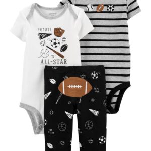 CARTER’S 3-PIECE FOOTBALL LITTLE CHARACTER SET $23.32 VAT Inclusive