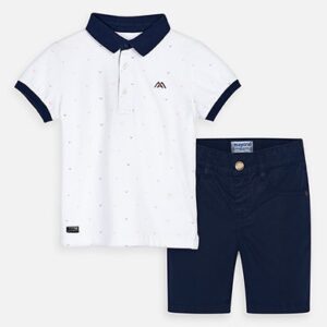 MAYORAL   POLO SHIRT AND SHORT SET $46.09  VAT Inclusive