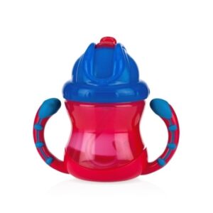 NUBY 8OZ NO SPILL FLIPN’SIP CUP WITH HANDLES 12M+ $18.57  VAT