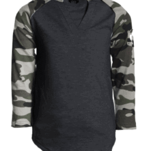 APPAMAN BLACK BASEBALL TEE $54.45 VAT Inclusive