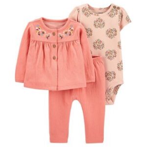 CARTER’S BABY GIRLS 3 PIECE LITTLE CARDIGAN SET $24.70 VAT Inclusive