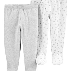 CARTER’S BABY 2-PACK COTTON FOOTED PANTS $20.02 VAT Inclusive