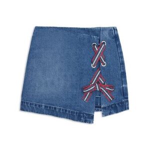 HABITUAL GIRL – MED STONE LACE-UP MERCER DENIM SKIRT $53.85 VAT Inclusive