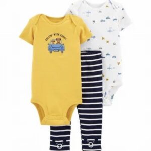 CARTER’S 3-PIECE CARS LITTLE CHARACTER SET $23.32 VAT Inclusive