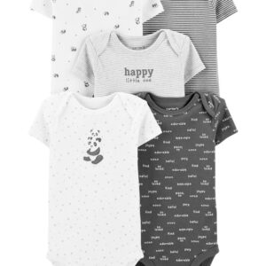 CARTER’S 5-PACK SLOGAN ORIGINAL BODYSUITS $28.82 VAT Inclusive