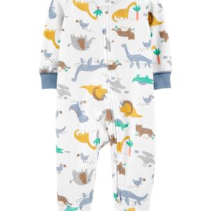 CARTER’S BABY DINOS 2-WAY ZIP COTTON SLEEPN'PLAY  $14.52 VAT Inclusive