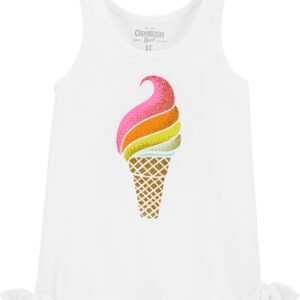 OSHKOSH ICE CREAM SIDE TIE TANK $16.24 VAT Inclusive