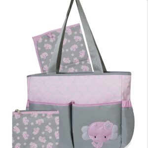 TENDER KISSES ELEPHANT 3 IN 1 DIAPER BAG $36.30 VAT Inclusive