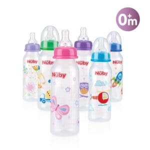 NUBY STANDARD NECK BOTTLE    8 OZ   $6.33  VAT Inclusive
