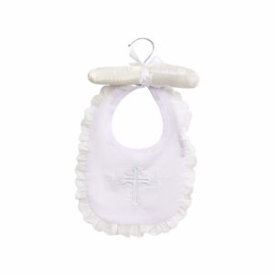 ELEGANT BABY – BABY GIRL CHRISTENING BIB $14.85 VAT Inclusive
