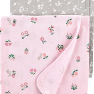 CARTER’S BABY 2-PACK FLORAL BABY BLANKETS $23.16 VAT Inclusive