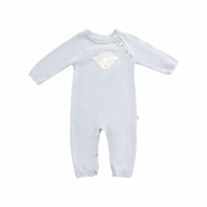 ELEGANT BABY – LAMB JUMPSUIT BLUE $72.05 VAT Inclusive