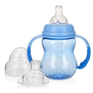 NUBY NON-DRIP WIDE NECK BOTTLE-TO-CUP $18.59 VAT Inclusive