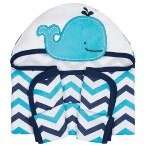 GERBER   BABY TERRY   HOODED   BATH   WRAP- 3D   WHALE   $20.81   VAT