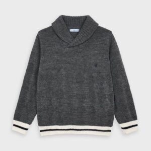 MAYORAL  GREY- NIEBLA VIG NECK SWEATER $45.86  VAT