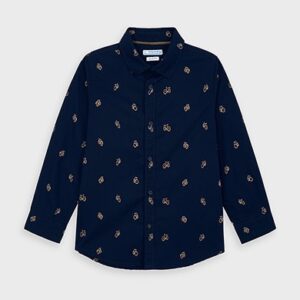 MAYORAL   AZUL  L/S BUTTONDOWN  SHIRT $38.45 VAT