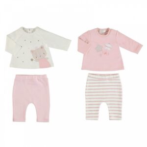 MAYORAL  BLUSH  L/S TOP & LEGGING SET OF TWO $63.72 VAT