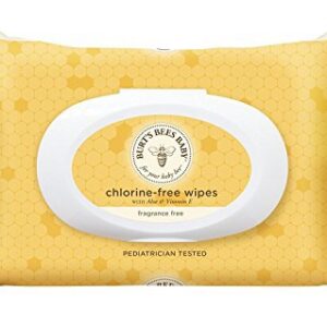 BURT'S BEES    BABY BEE WIPES-FRAGRANCE FREE 72 COUNT-$15.35  VAT