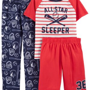 CARTER'S  ALL STAR 3PC SLEEPWEAR- 29.53 VAT