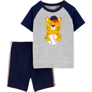 CARTER'S    LEOPARD BASEBALL SET  $21.34 VAT