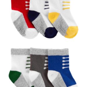 CARTER'S  6-PACKS SNEAKER SOCKS $15.12 VAT