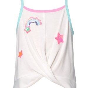 BABYSARA  FRONT TWIST CAMI W/PATCH DETAIL $46.75  VAT