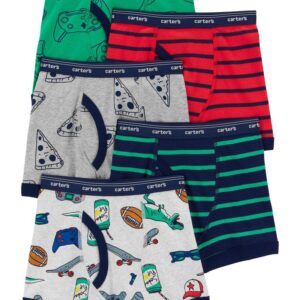 CARTER'S    5-PACK  BOXER  BRIEFS VAT $26.57