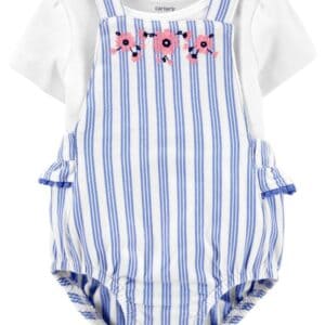 CARTER'S    BG NAVY STRIPE SHORTALL $24.37 VAT