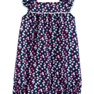 CARTER'S   GIRL NAVY FLORAL 1PC ROMPER  $15.84 VAT