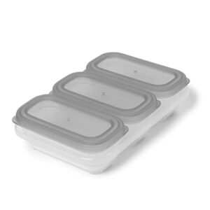 SKIP HOP EASY STORE 4OZ CONTAINER SET OF 3 GREY  $16.34  VAT