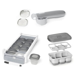 SKIP* HOP   EASY PREP & STORE MEALTIME STARTER KIT-GREY   $66.00   VAT