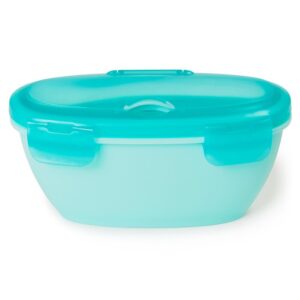 SKIP* HOP   EASY SERVE TRAVEL BOWL & SPOON-SOFT TEAL   $14.85   VAT