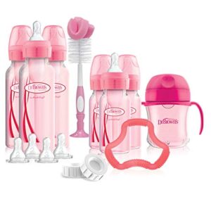DR.BROWN'S OPTIONS+ BABY BOTTLES PINK GIFT SET - $131.97 VAT
