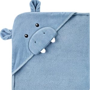 CARTER'S  BLUE HIPPO HOODED TOWEL $26.90   VAT