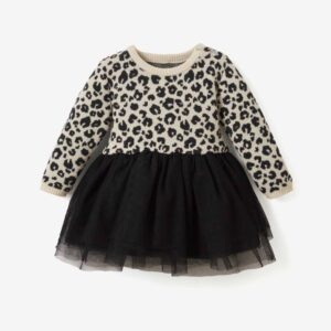 ELEGANT BABY  LEOPARD DRESS  $62.15 VAT