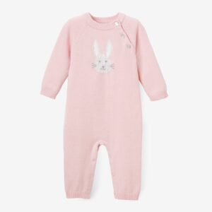 ELEGANT BABY  PINK BUNNY JUMPSUIT  L/S   $62.15  VAT