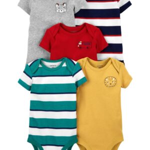 CARTER'S BABY B 5PC BODYSUIT- STRIPE $31.35 VAT